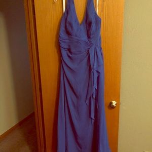 David’s Bridal Halter Bridesmaid dress